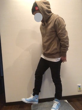 「H&M（エイチ・アンド・エム）のアイテム（その他パンツ）」を使った、かつさん（メンズ・165cm）の春コーディネート