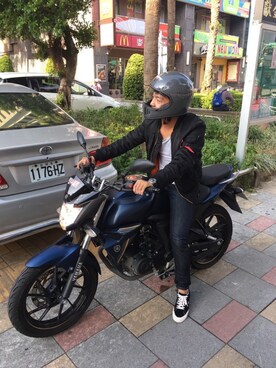 「Alpha Industries（アルファインダストリーズ）のアイテム（ノーカラージャケット）」を使った、fail4wearさん（メンズ・168cm）の秋コーディネート