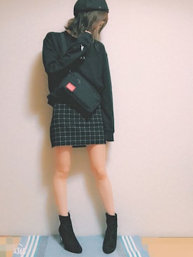 「ILIMA（イリマ）のアイテム（シューズ）」を使った、しまねこさん（レディース・160cm）の秋コーディネート