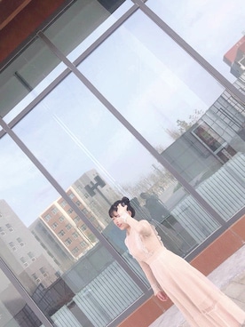 「Xmiss（キスミス）のアイテム」を使った、阿la_さん（レディース・158cm）の春コーディネート