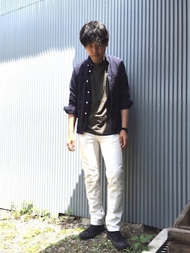 「N.H. TPES（エヌハリウッド テストプロダクトエクスチェンジサービス）のアイテム」を使った、tukさん（メンズ・171cm）の夏コーディネート