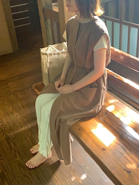 なかにしさん（レディース・156cm）の夏コーディネート