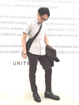 Kouta Shinmori����̃V���c/�u���E�X�u�iUNITED TOKYO�b���i�C�e�b�h�g�E�L���E�j�v���g�����R�[�f�B�l�[�g