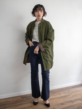 「大人古着」｜kiyokaさん（レディース・173cm）の春コーディネート