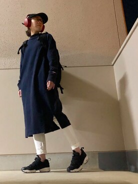 「SKULL CANDY（スカルキャンディ）のアイテム」を使った、Azさん（レディース・153cm）の春コーディネート