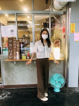 izzy さん（レディース・160cm）の夏コーディネート