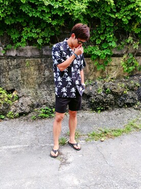 Aeoエクストリームフレックスクラシックショートパンツを使ったその他ユーザーのメンズ人気ファッションコーディネート Wear