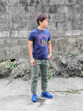 「Request（リクエスト）のアイテム」を使った、たっくんさん（メンズ・168cm）の春コーディネート