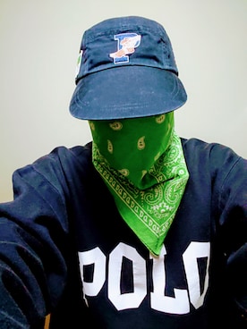 「Polo Ralph Lauren」｜「アイテム（財布/小物）」を使った、quuuさん（メンズ・162cm）の冬コーディネート