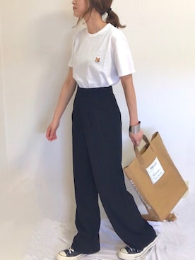 「MADISON BLUE（マディソンブルー）のアイテム」を使った、chappyさん（レディース・160cm）の春コーディネート