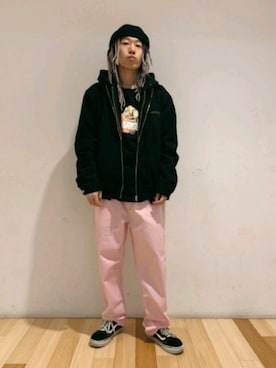 松田 隆也さん（メンズ・167cm）の春コーディネート