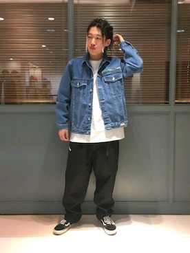 松田 隆也さん（メンズ・167cm）の春コーディネート