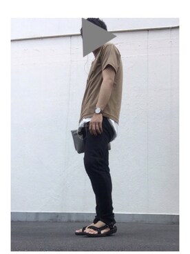 「アイテム（バングル/リストバンド）」を使った、yuki*さん（メンズ・178cm・20代）の夏コーディネート