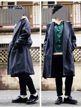 「URBAN RESEARCH ROSSO WOMEN（アーバンリサーチ　ロッソ）のアイテム（ジャケット/アウター）」を使った、yuki*さん（メンズ・178cm）の秋コーディネート