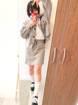 haineさん（レディース・152cm）の冬コーディネート