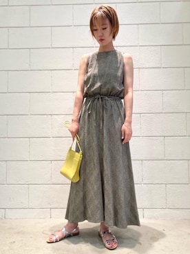 Mei Wakanaさん（レディース・167cm）の夏コーディネート