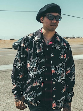 「CRIMIE（クライミー）のアイテム」を使った、TAKE(GARDEN CREW)さん（メンズ・170cm）の春コーディネート