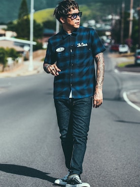 TAKE(GARDEN CREW)さん（メンズ・170cm）の夏コーディネート