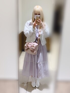 ショルダーバッグを使った 金髪 の人気ファッションコーディネート Wear