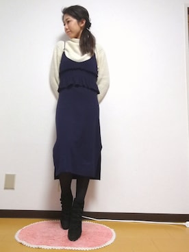 「UNITY（ユニティ）のアイテム」を使った、ゆんさん（レディース・162cm）の冬コーディネート