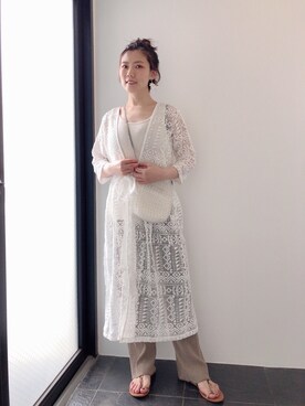 emihcさん（レディース・165cm）の夏コーディネート