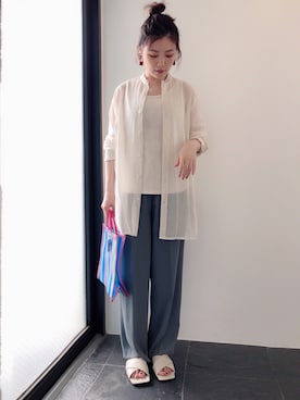 emihcさん（レディース・165cm）の夏コーディネート