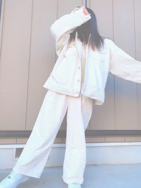 「ZIP FIVE（ジップファイブ）のアイテム（その他アウター）」を使った、かたかなさん（レディース・148cm）の冬コーディネート