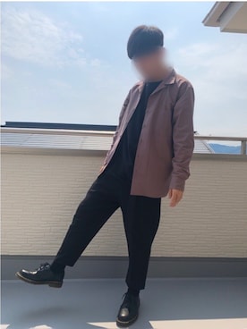 「コロナに負けるな」｜choriさん（メンズ・175cm）の春コーディネート