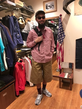 「F/CE. （エフシーイー）のアイテム」を使った、すずき ともたかさん（メンズ・183cm）の冬コーディネート