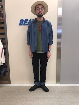 「Goodwear(Since1983)（グッドウェア）のアイテム」を使った、すずき ともたかさん（メンズ・183cm）の春コーディネート