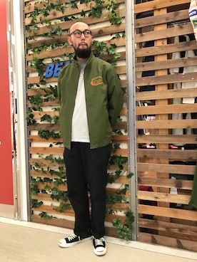 「Goodwear(Since1983)（グッドウェア）のアイテム」を使った、すずき ともたかさん（メンズ・183cm）の夏コーディネート