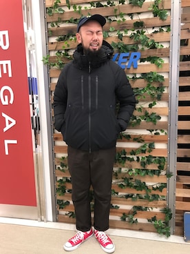 「F/CE. （エフシーイー）のアイテム」を使った、すずき ともたかさん（メンズ・183cm）の秋コーディネート