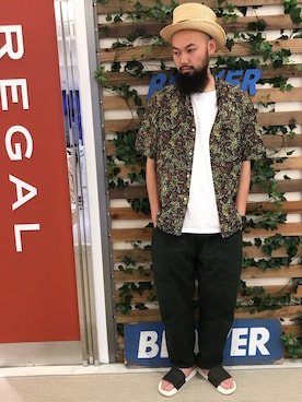 すずき ともたかさん（メンズ・183cm）の春コーディネート