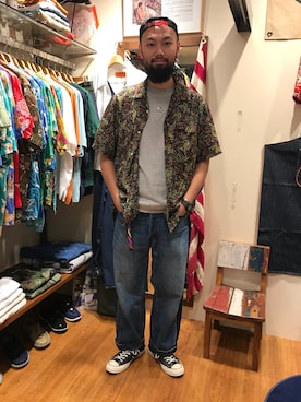 すずき ともたかさん(メンズ・183cm)の春コーディネート