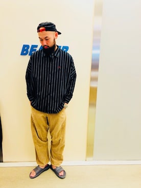 すずき ともたかさん(メンズ・183cm)の夏コーディネート