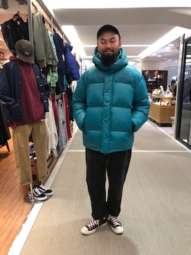 「BEAVER（ビーバー）のアイテム（ジャケット/アウター）」を使った、すずき ともたかさん（メンズ・183cm）の冬コーディネート