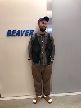 「Goodwear(Since1983)（グッドウェア）のアイテム」を使った、すずき ともたかさん（メンズ・183cm）の春コーディネート