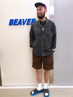 すずき ともたかさん（メンズ・183cm）の春コーディネート