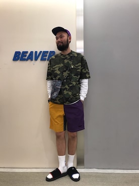 すずき ともたかさん（メンズ・183cm）の春コーディネート