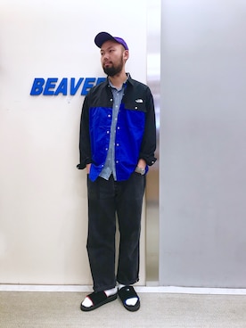 「KATO`（カトー）のアイテム」を使った、すずき ともたかさん（メンズ・183cm）の春コーディネート