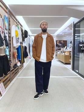 すずき ともたかさん（メンズ・183cm）の夏コーディネート