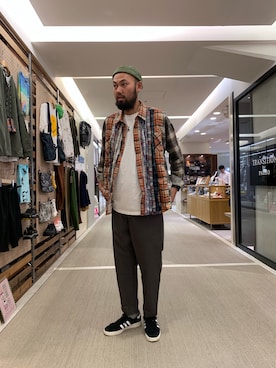 すずき ともたかさん（メンズ・183cm）の夏コーディネート