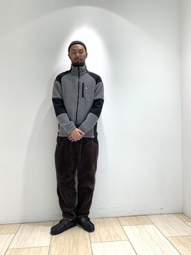 「アイテム（ブルゾン）」を使った、すずき ともたかさん（メンズ・183cm・30代）の冬コーディネート