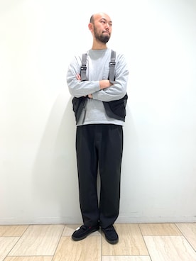 「GRAVIS（グラヴィス）のアイテム」を使った、すずき ともたかさん（メンズ・183cm）の春コーディネート