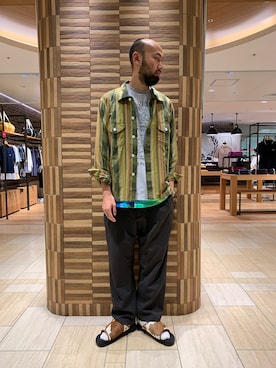 すずき ともたかさん（メンズ・183cm）の夏コーディネート