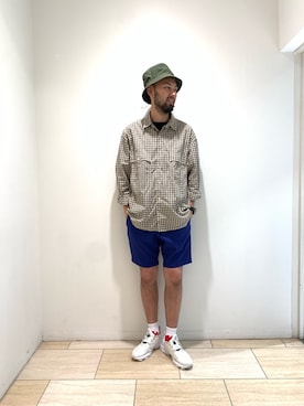 すずき ともたかさん（メンズ・183cm）の夏コーディネート