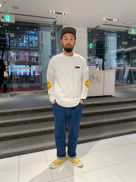 すずき ともたかさん（メンズ・183cm）の秋コーディネート