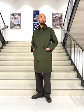 「Blundstone（ブランドストーン）のBlundstone/ブランドストーン　ｻｲﾄﾞｺﾞｱﾌﾞｰﾂ Men's（ブーツ）」を使った、すずき ともたかさん（メンズ・183cm）の秋コーディネート