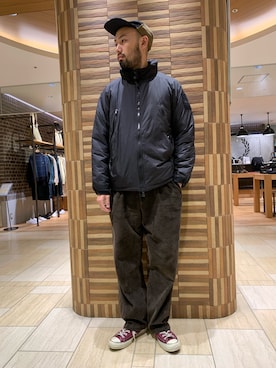 「WILD THINGS（ワイルドシングス）のアイテム」を使った、すずき ともたかさん（メンズ・183cm）の秋コーディネート