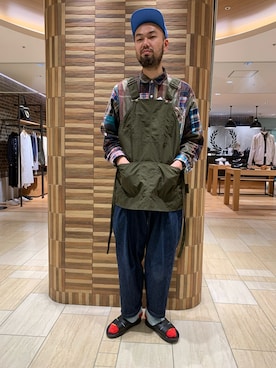 すずき ともたかさん（メンズ・183cm）の春コーディネート